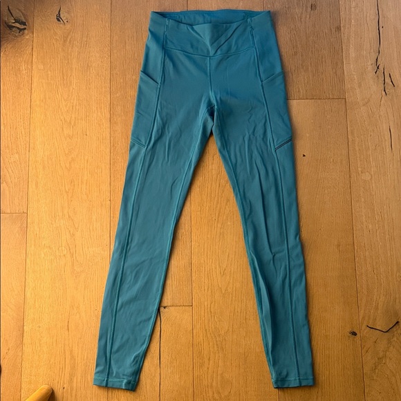 lululemon athletica Pants - lululemon athletica Ocean Blue Leggings